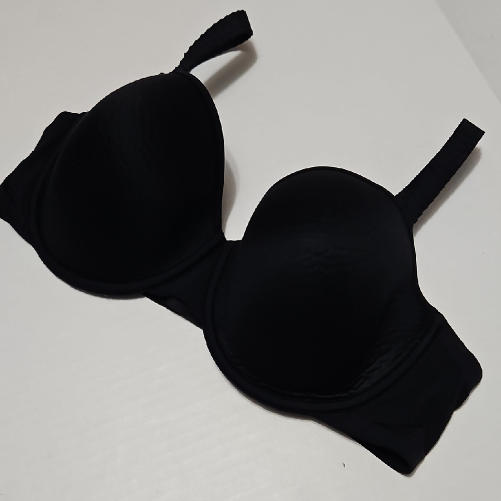 Third Love Underwire Seamless Black Smooth  Bra - Women Intimates Size 36D